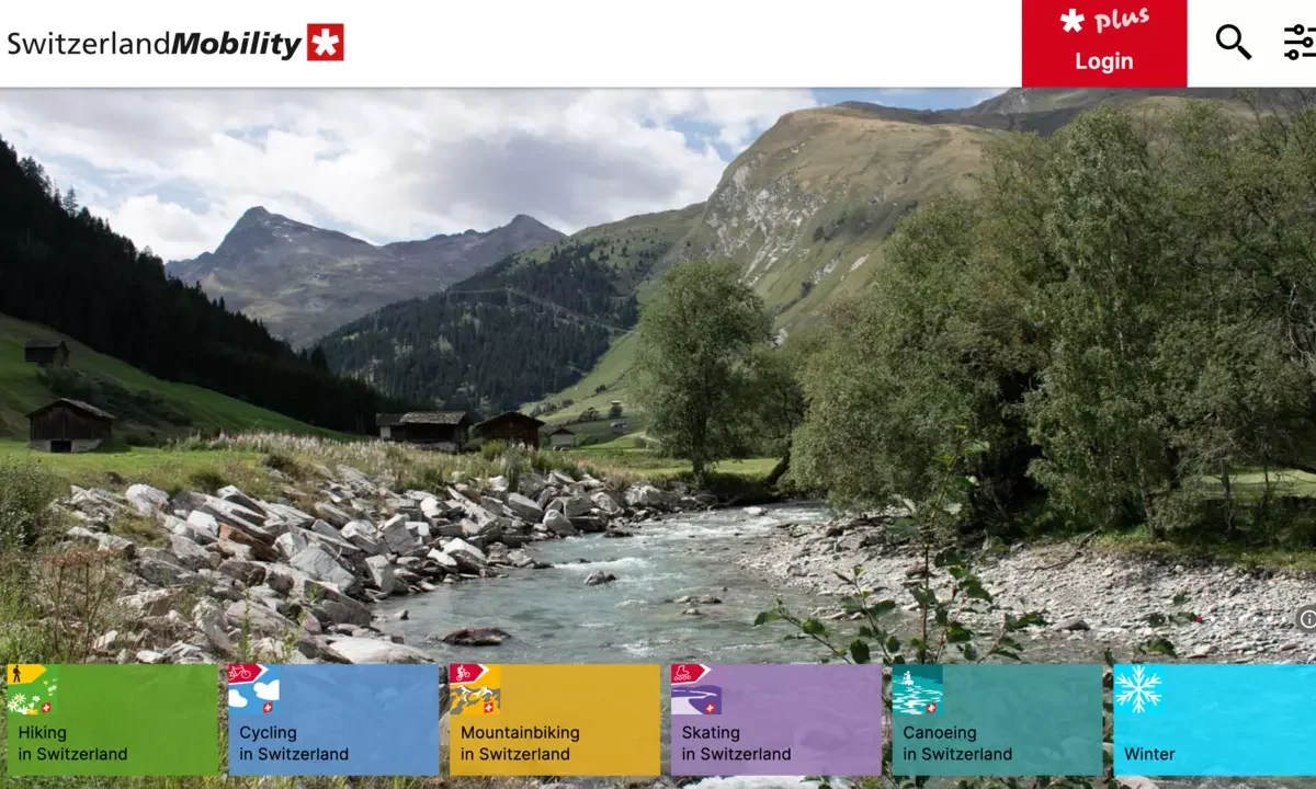 SwitzerlandMobility, Switzerland