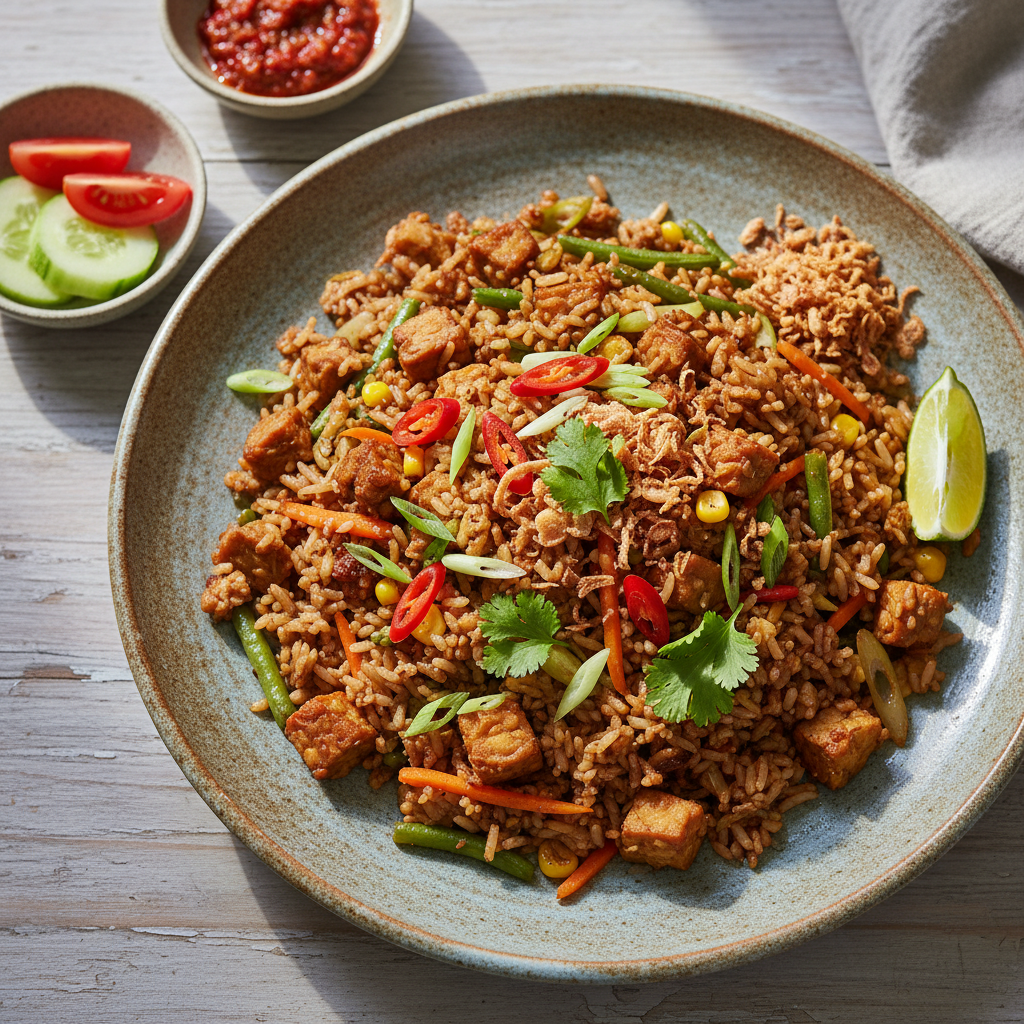 Nasi Goreng Tempe Spesial
