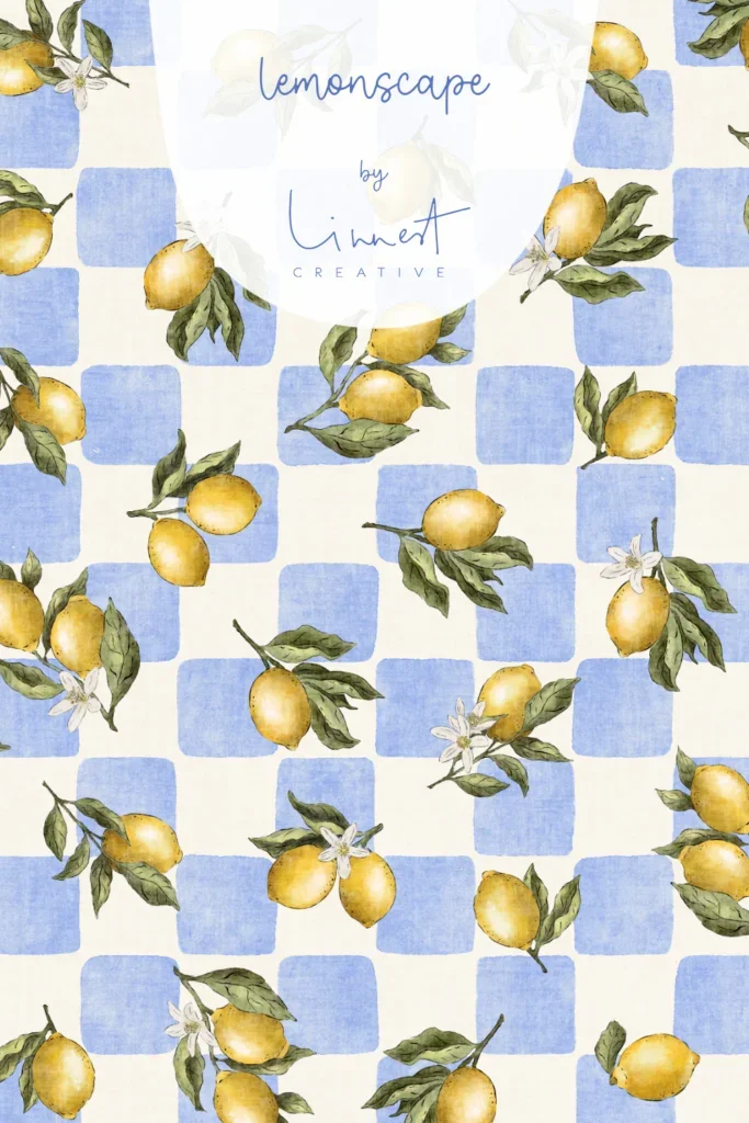 001-linnestcreative-surface-pattern-design-fabric-and-wallpaper-watercolor-lemons-mediterranean-european-summer-cobalt-blue-checkerboard-683x1024.webp