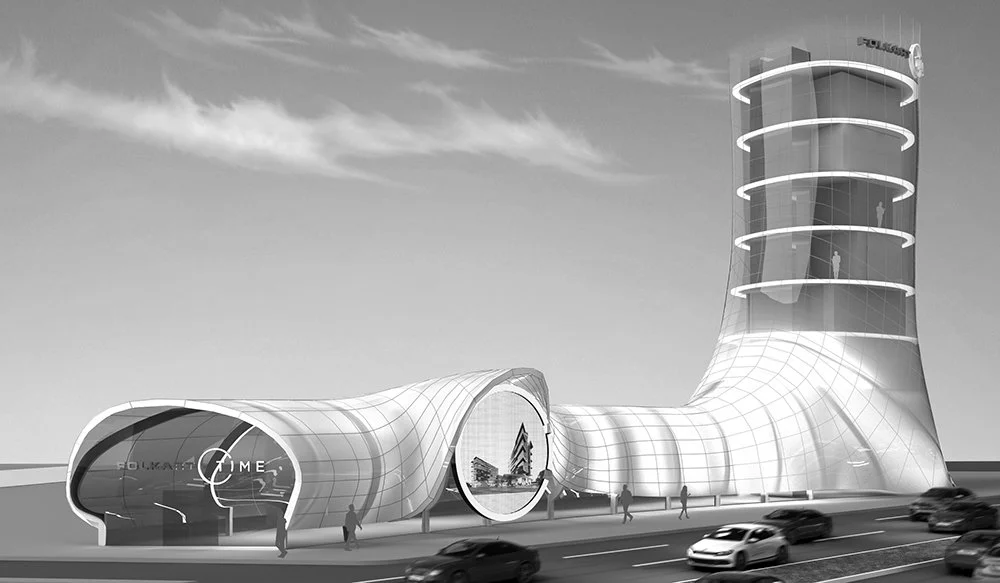 Folkart Time Sales Office Concept