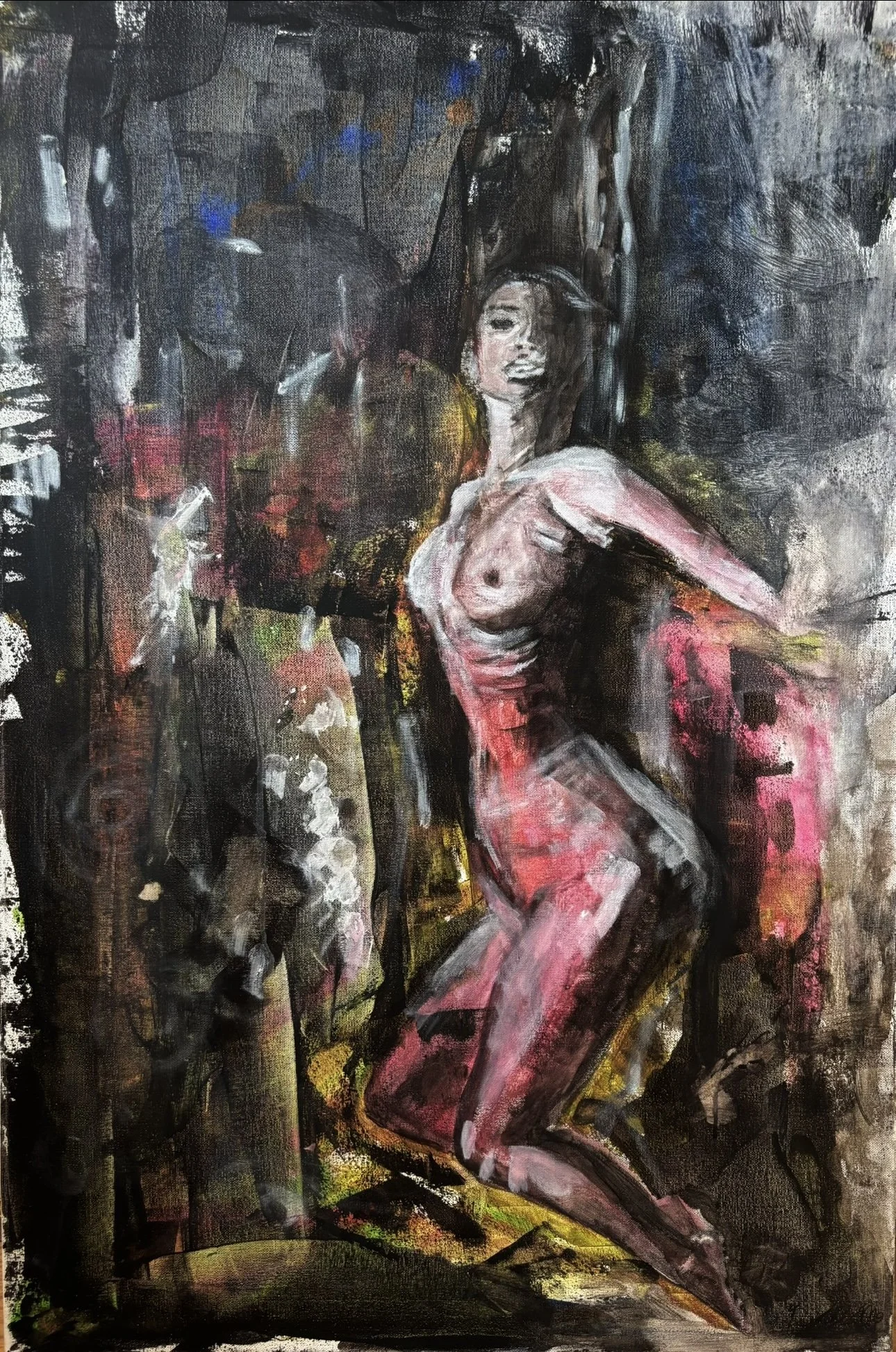 Going out, 24x36 in., acrylic and oil on canvas
$500,800