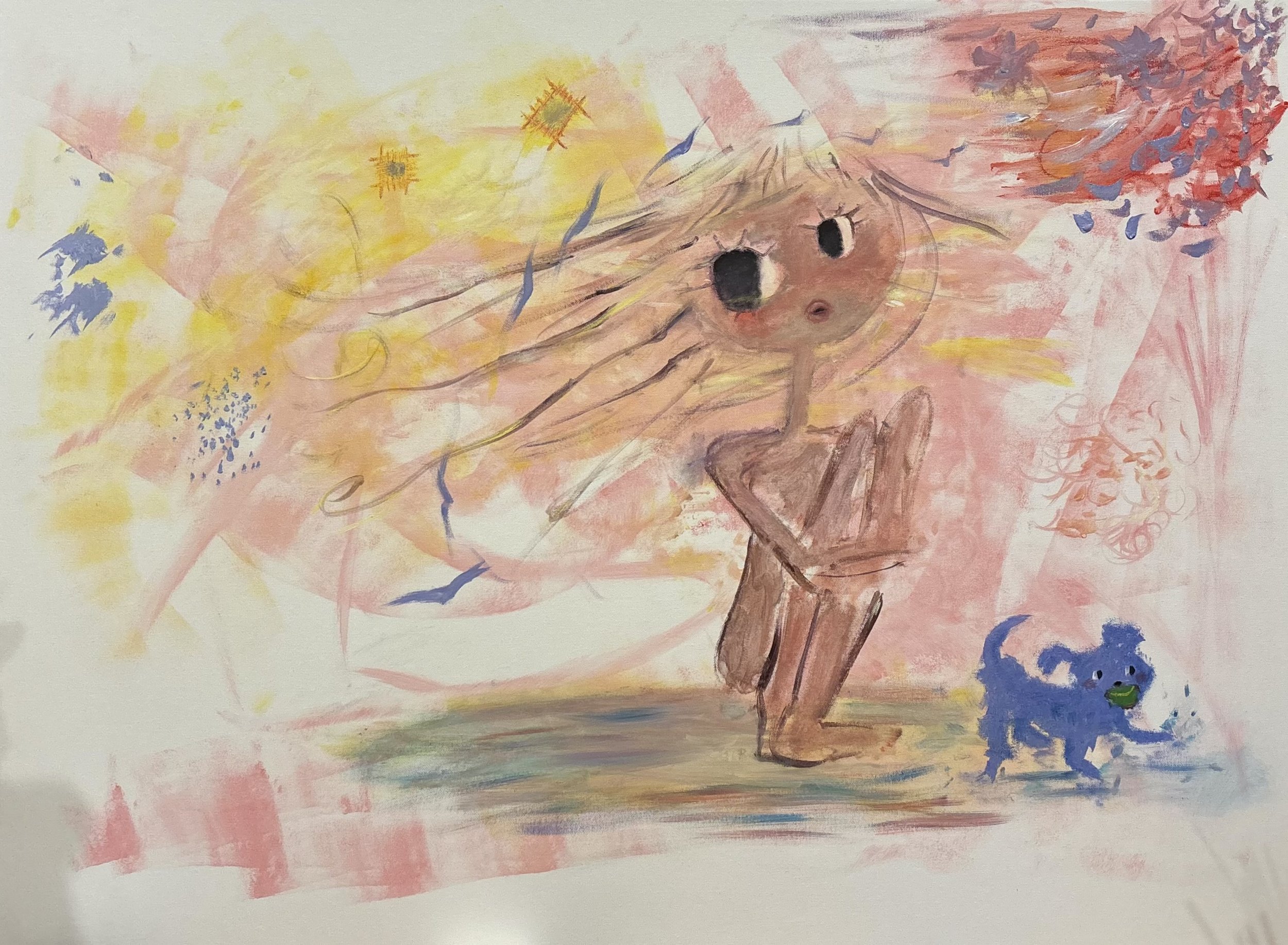 Life without dollar, 56x24in., acrylic on canvas
$1,200,000