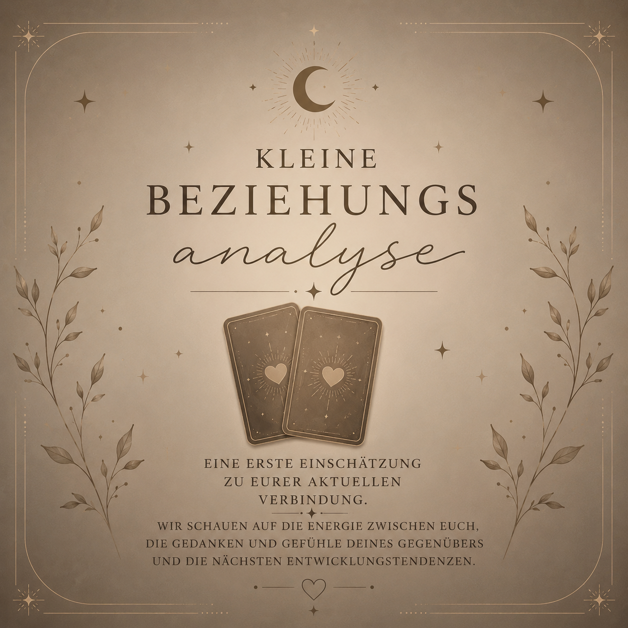 Kleine Beziehungsanalyse