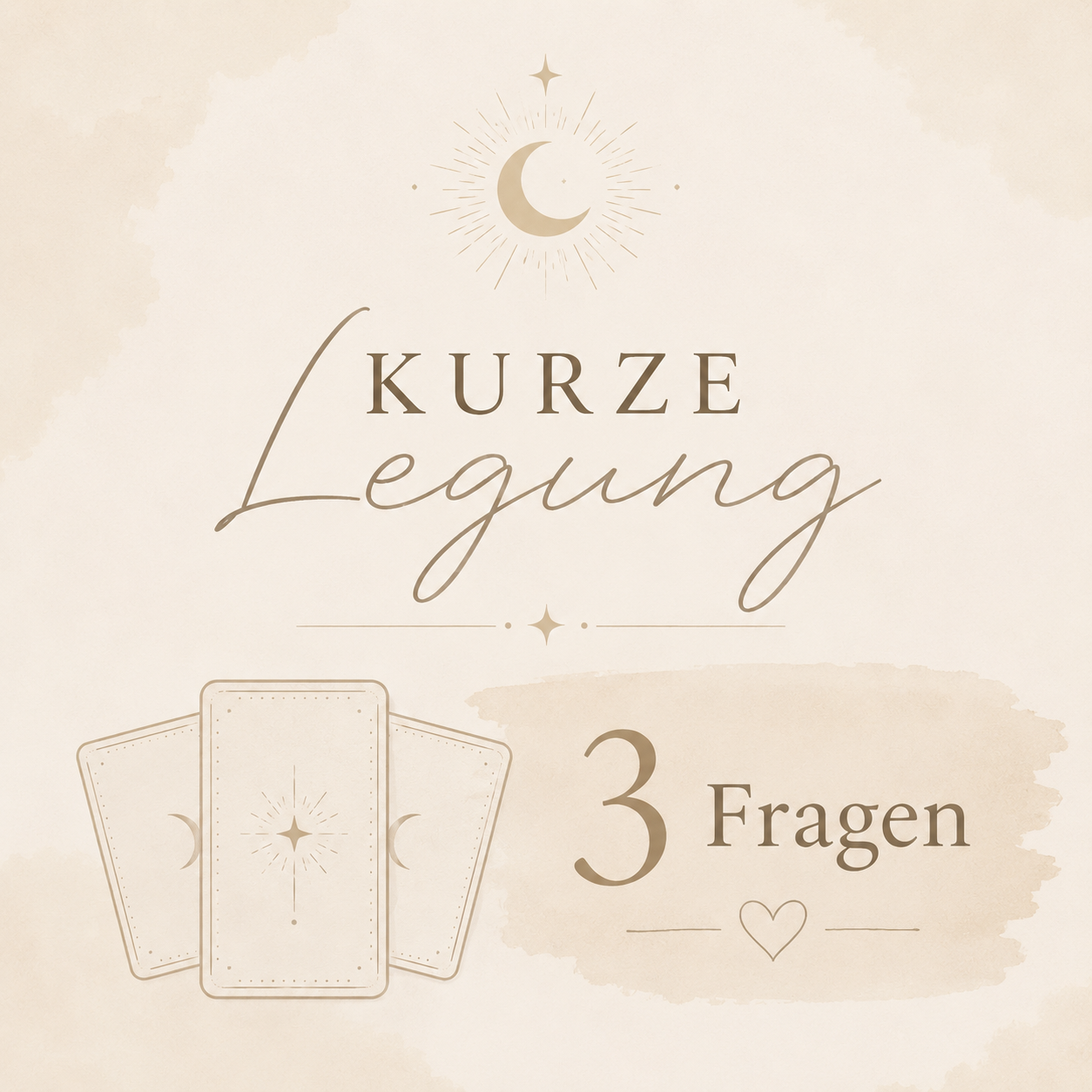 Kurze Legung 3 Fragen deiner Wahl