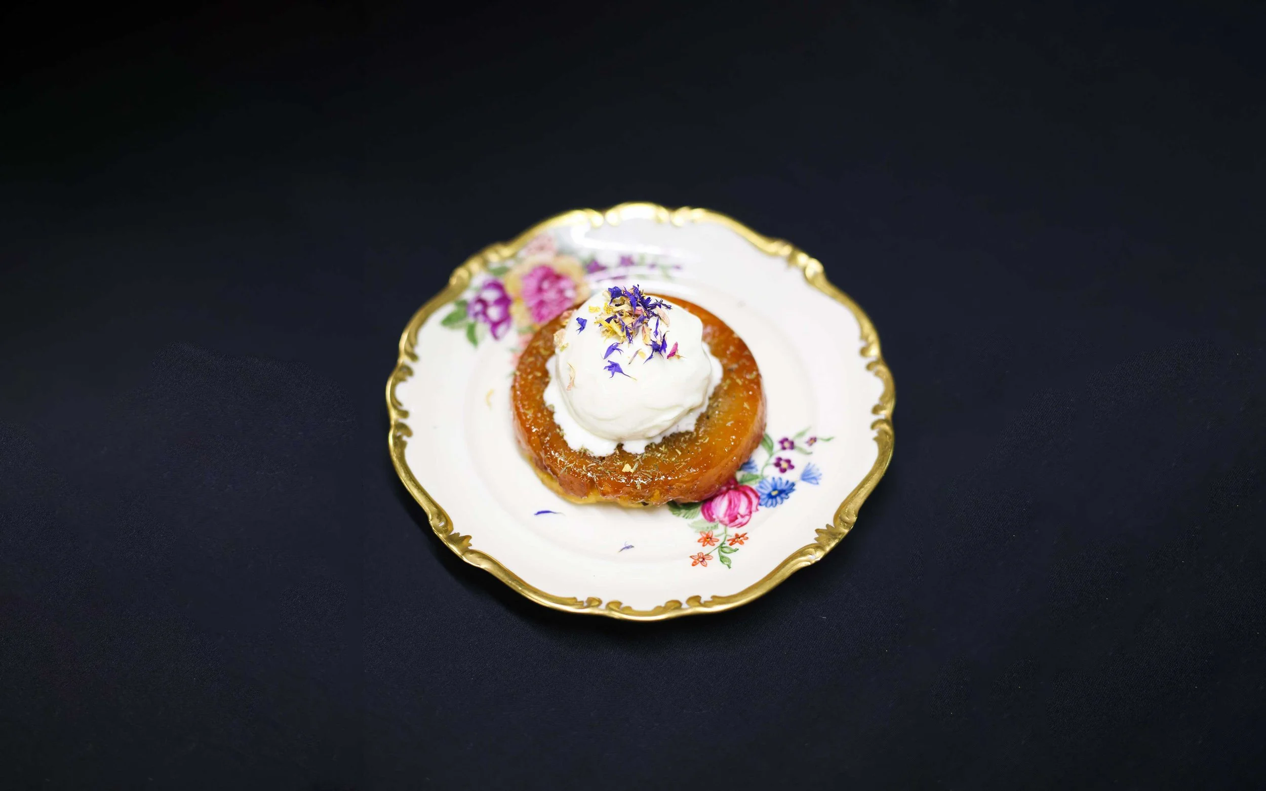 Dessert aus dem 4-Gang Menü Cabaret Foodstories Dinner Show St. Gallen