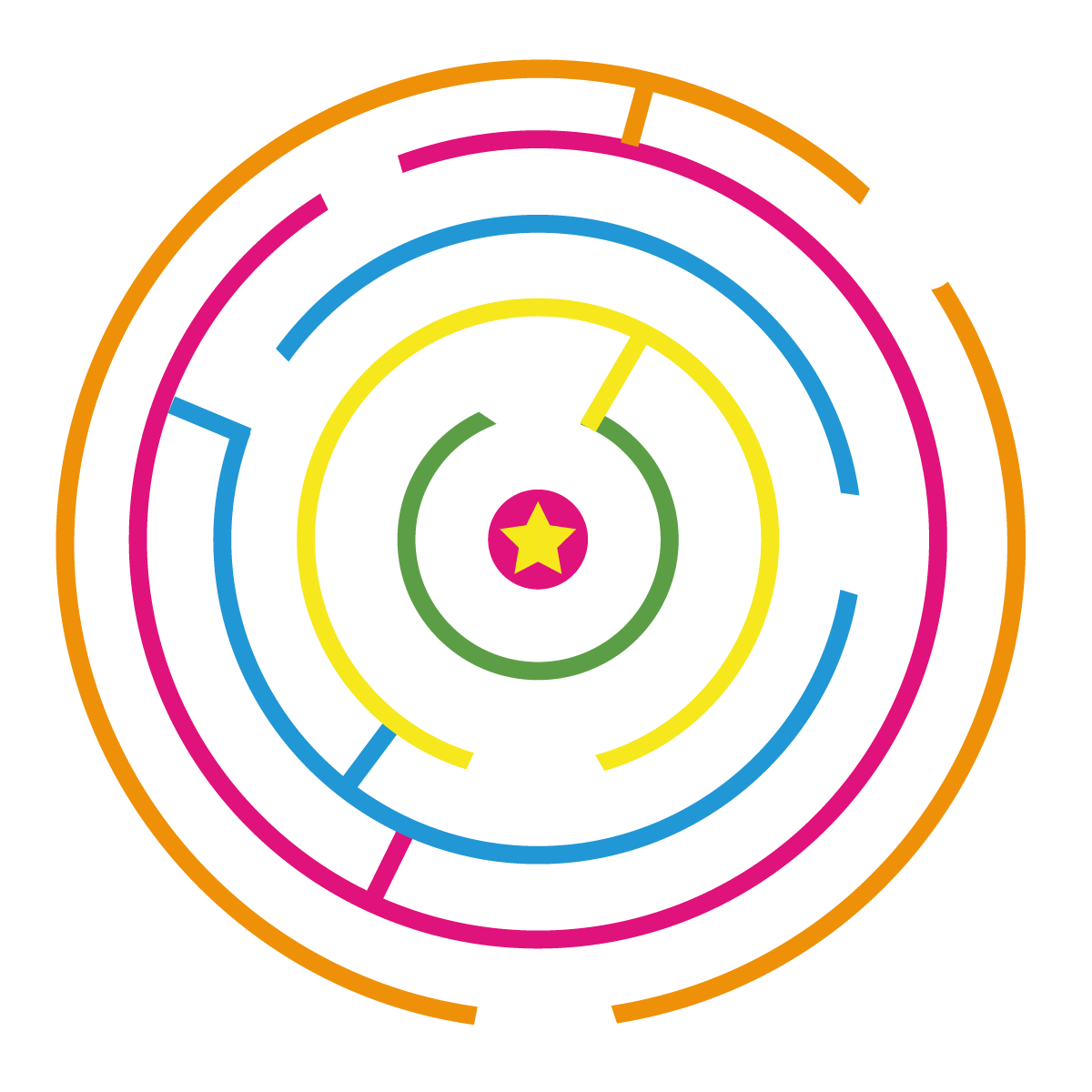Circular Maze