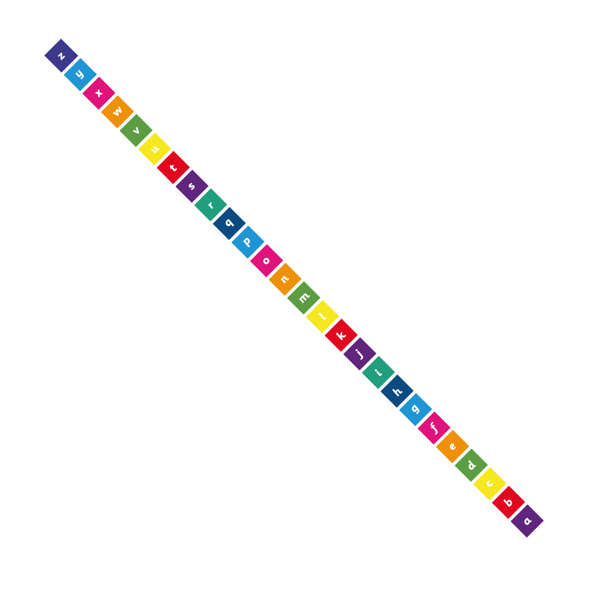 Alphabet Ladder Solid