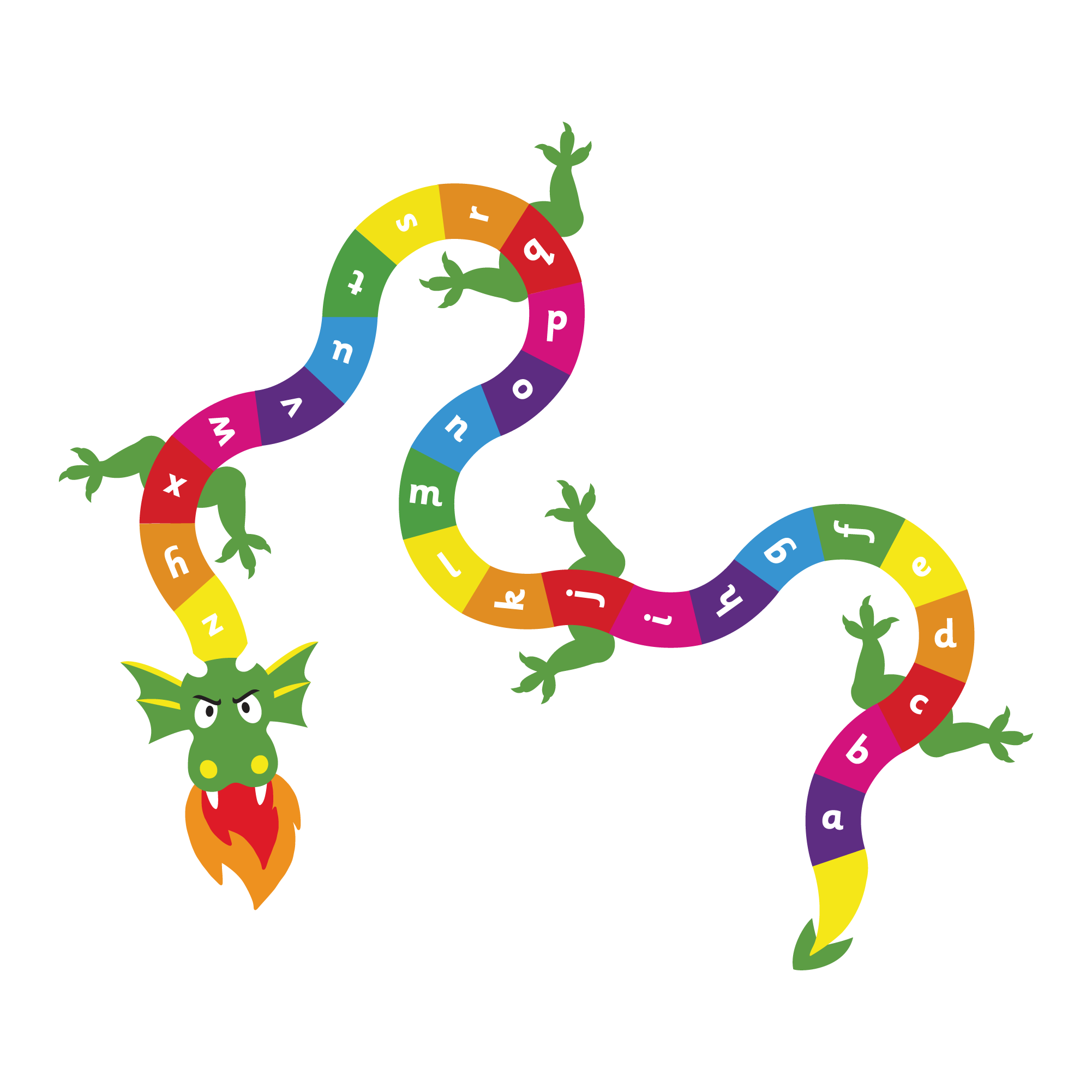 Dragon a-z Lowercase
