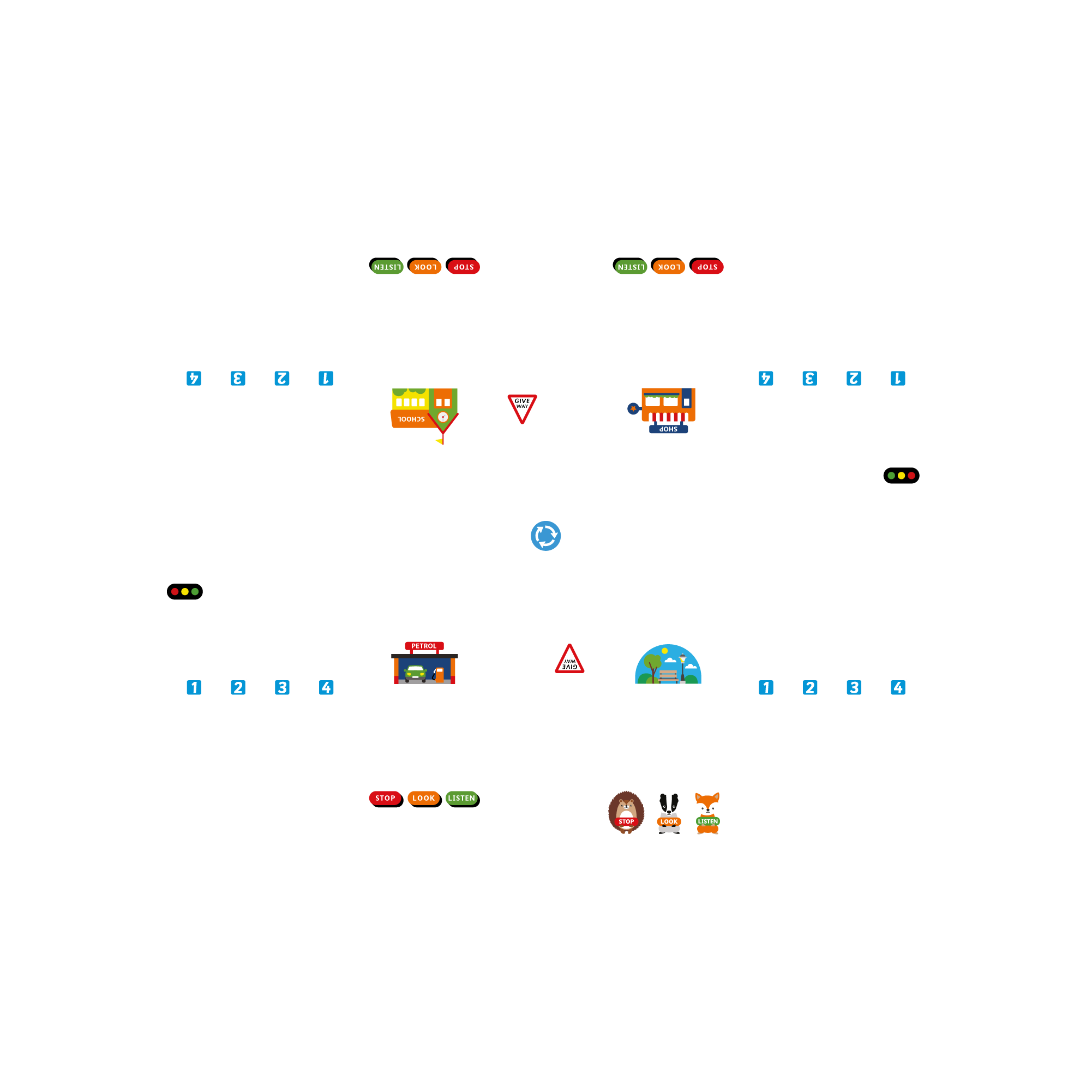 Fun And Active Roadway