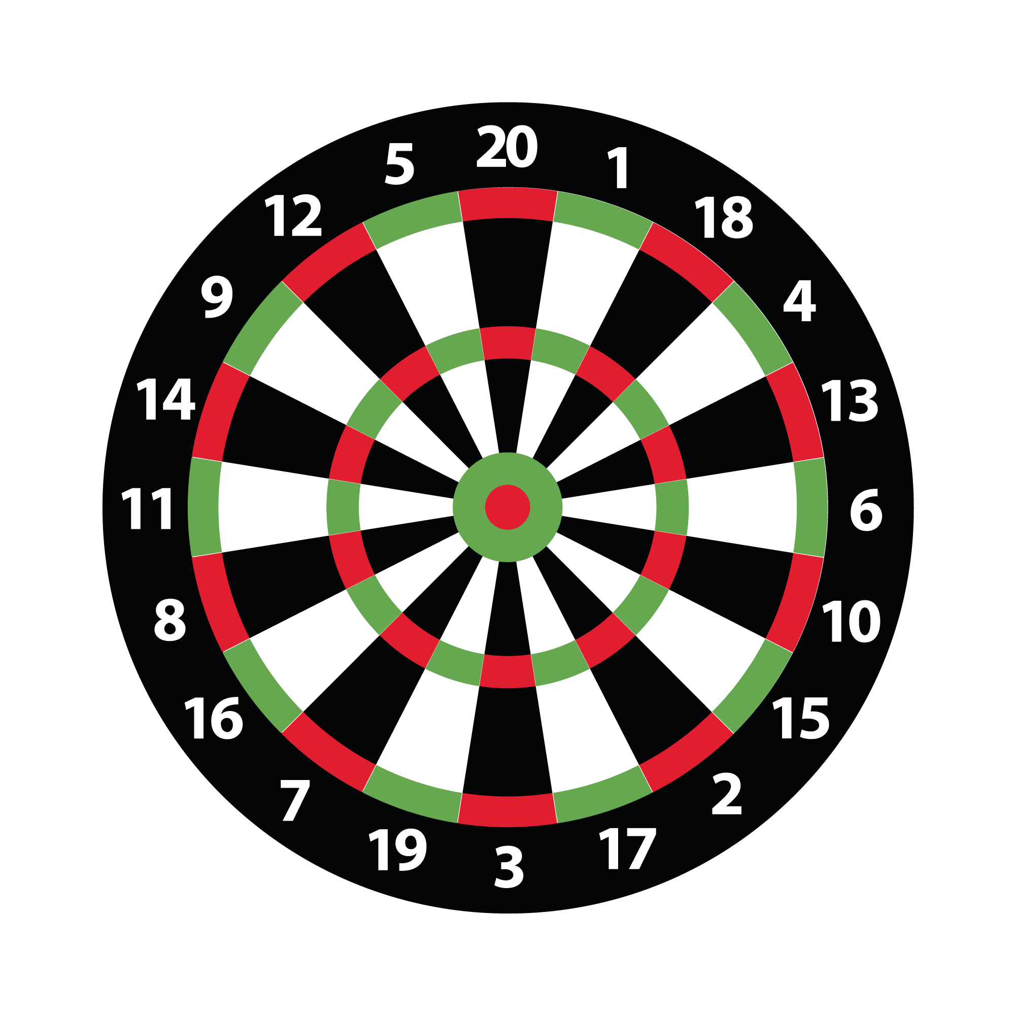 Dartboard Solid