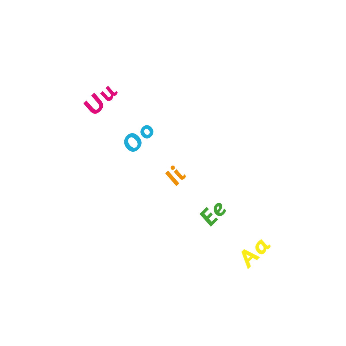 Vowel Ladder Outline