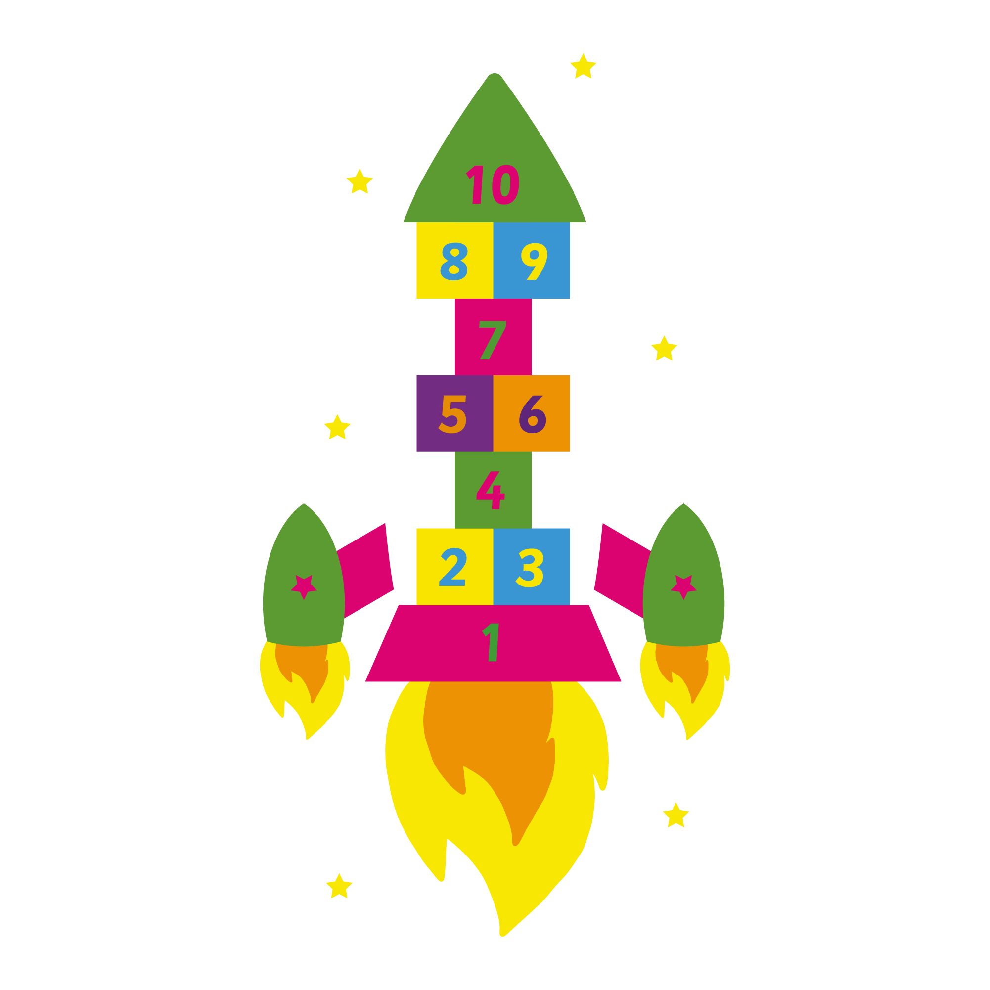 Rocket Hopscotch