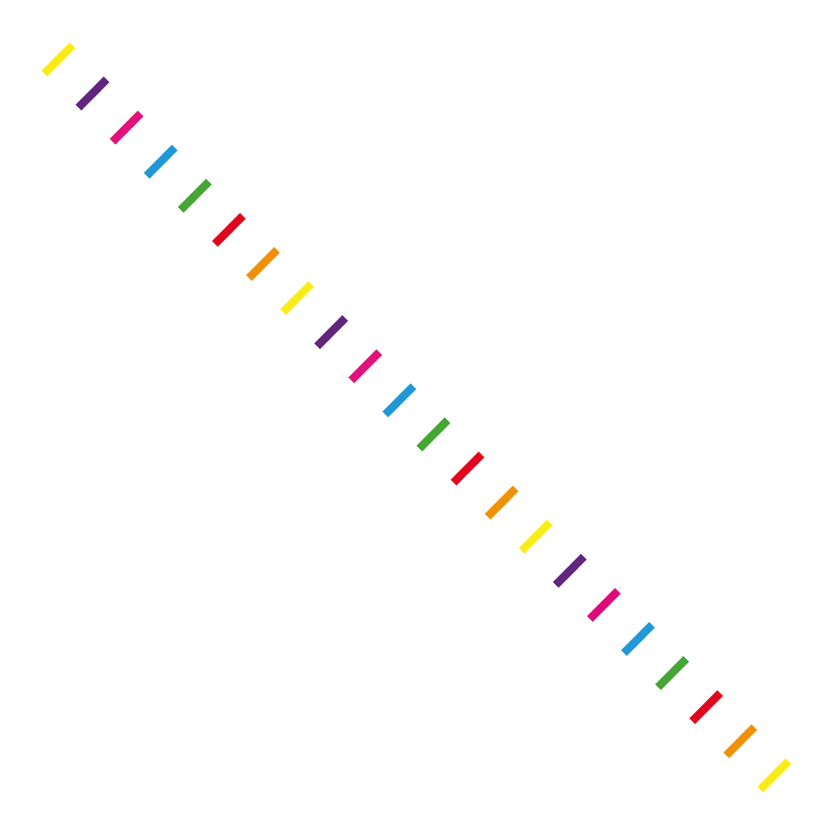 Number Ladder 0-20 Outline