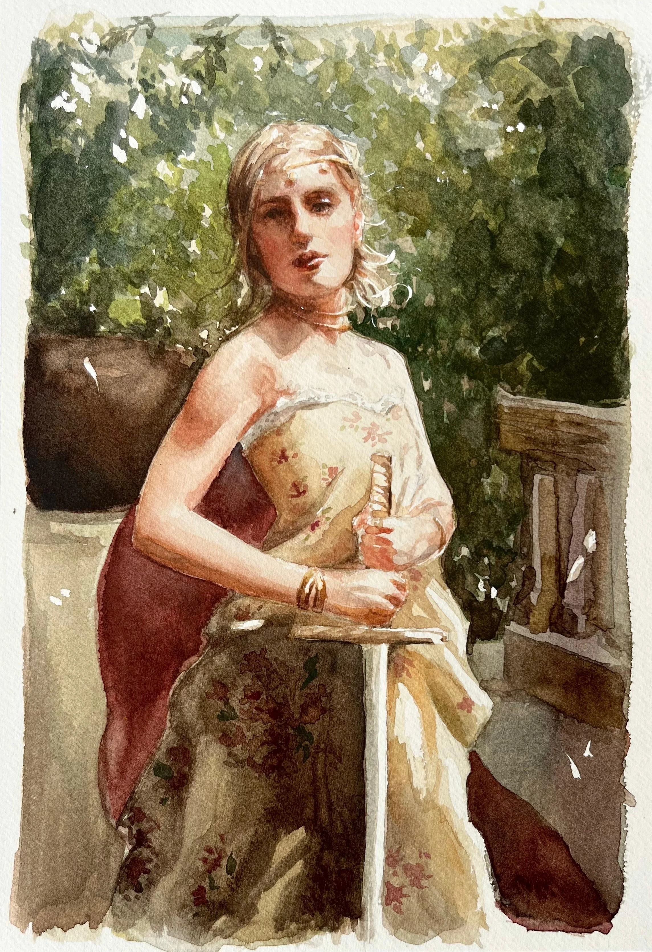 18x24cm, watercolour on paper