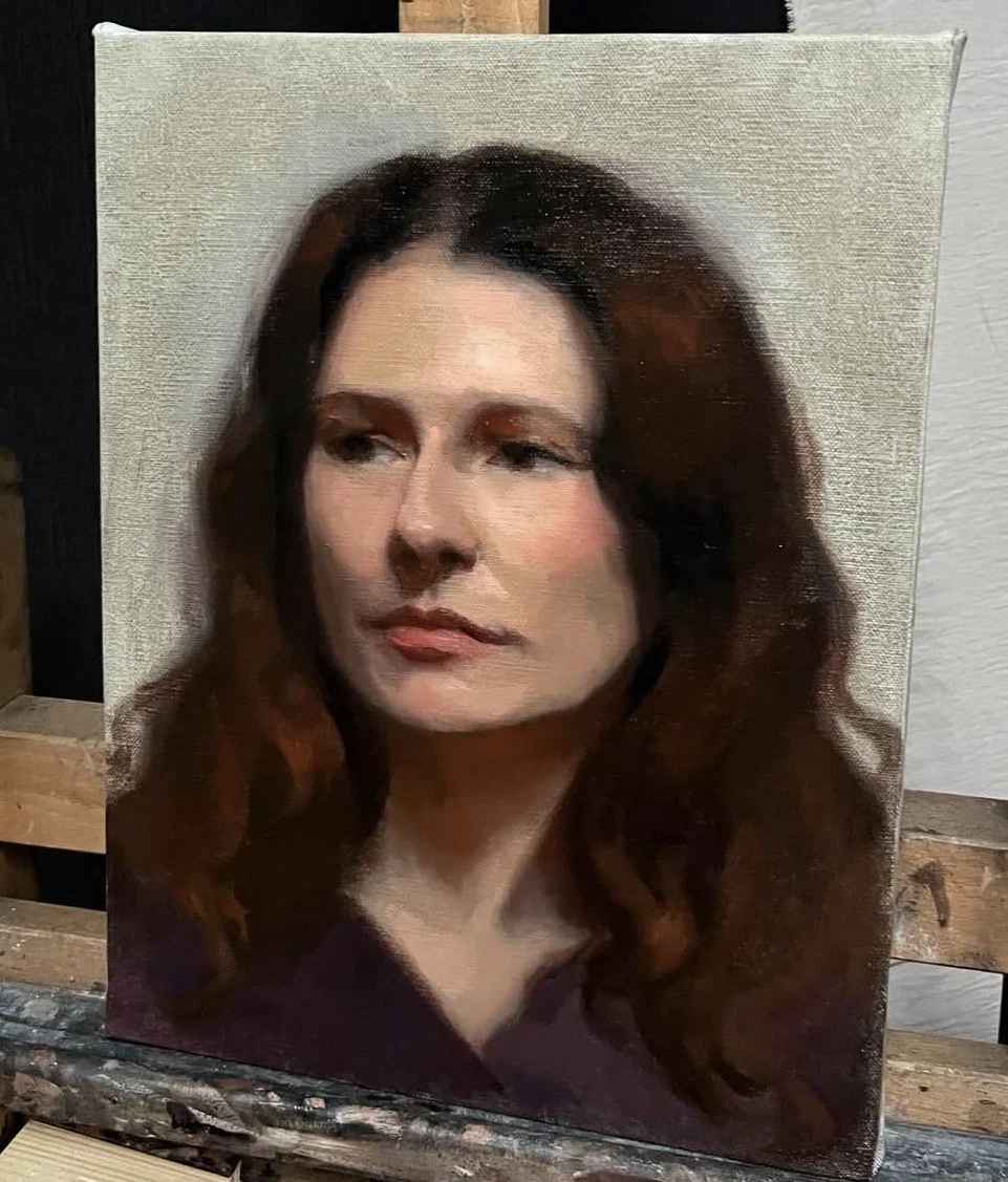 “Emma”, oil on linnen, 2024