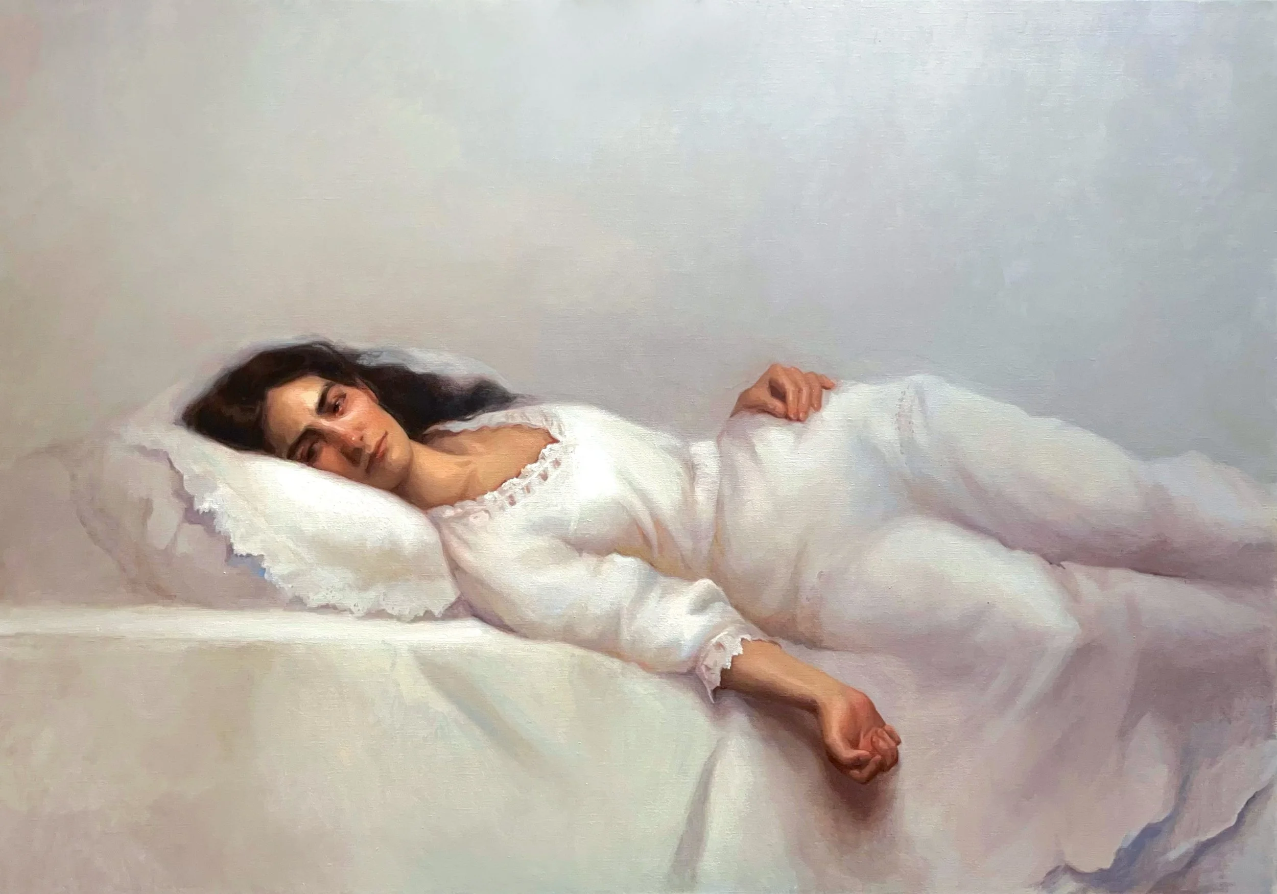 “A Story Like Mine”, 150x105cm, oil on linnen, 2025