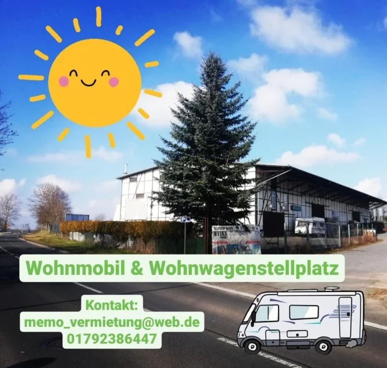 Alarmgesicherte Hallenstellplätze Nähe Autobahnkreuz Sömmerda-Ost
