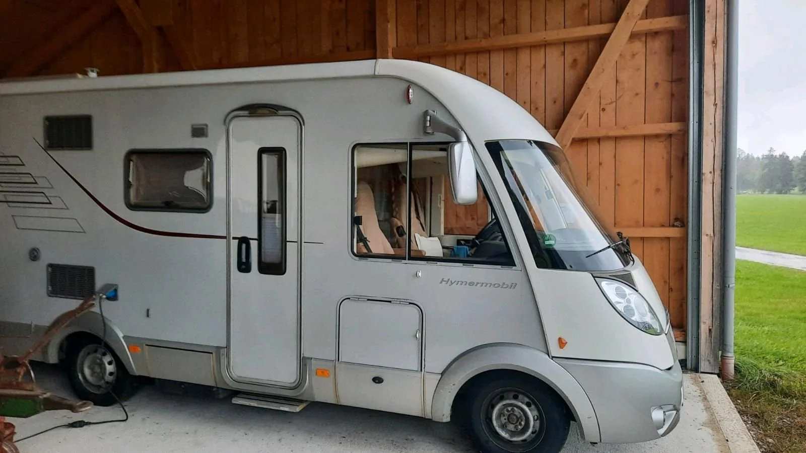 Hallenfläche für Wohnmobile Nähe Seeg im Allgäu (Bayern)
