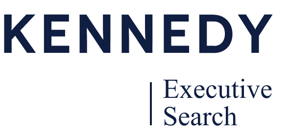Kennedy Executive Search logo with the company name in blue text and a vertical line separating 'Kennedy' from 'Executive Search'.