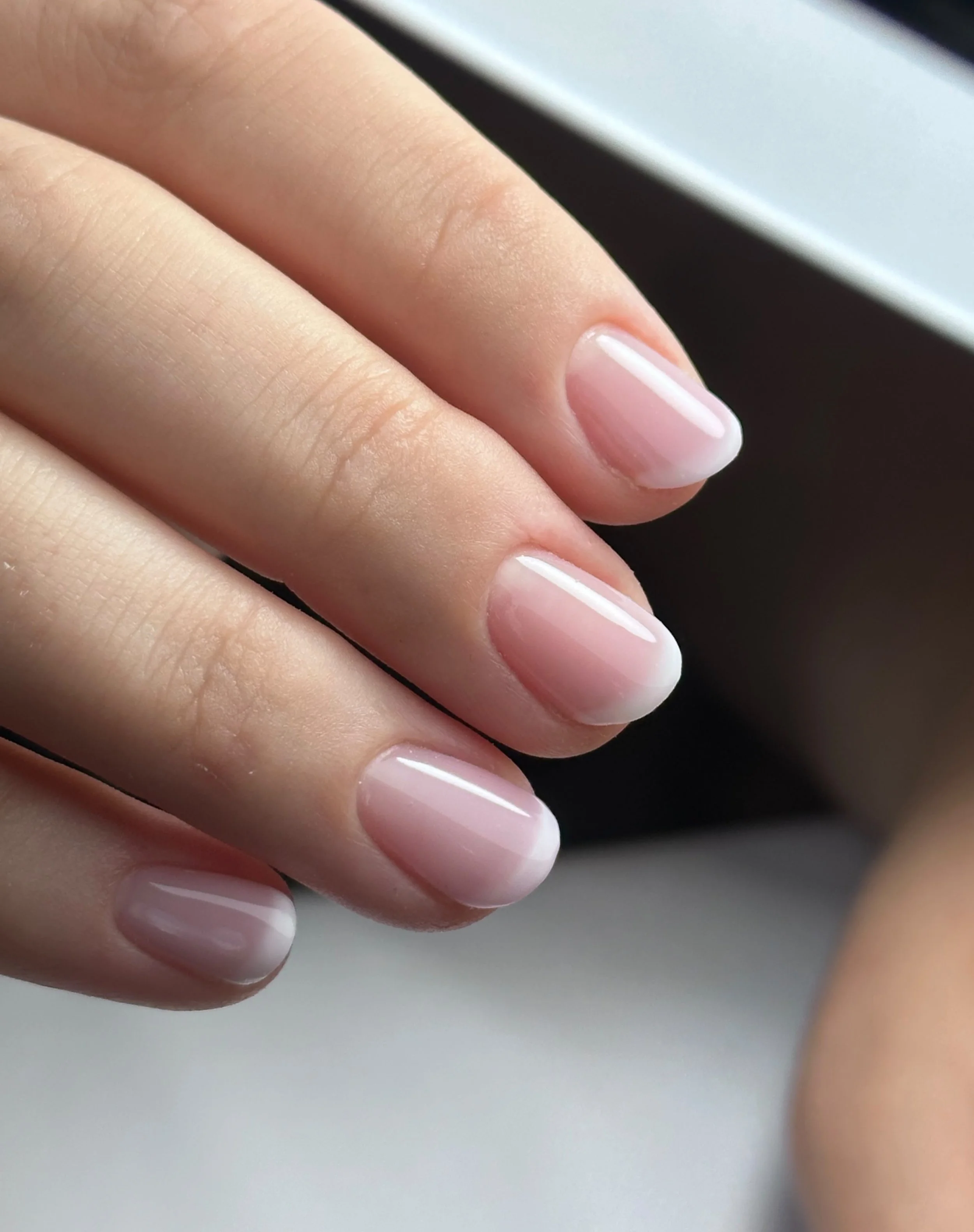 Subtle frenchies 🫧

#nails #nailinspo #biab #nailart