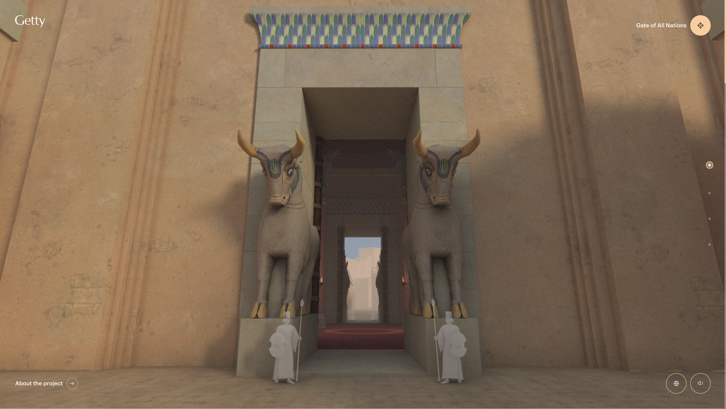 Persepolis Gate of all Nations - WebGL almost finisehd