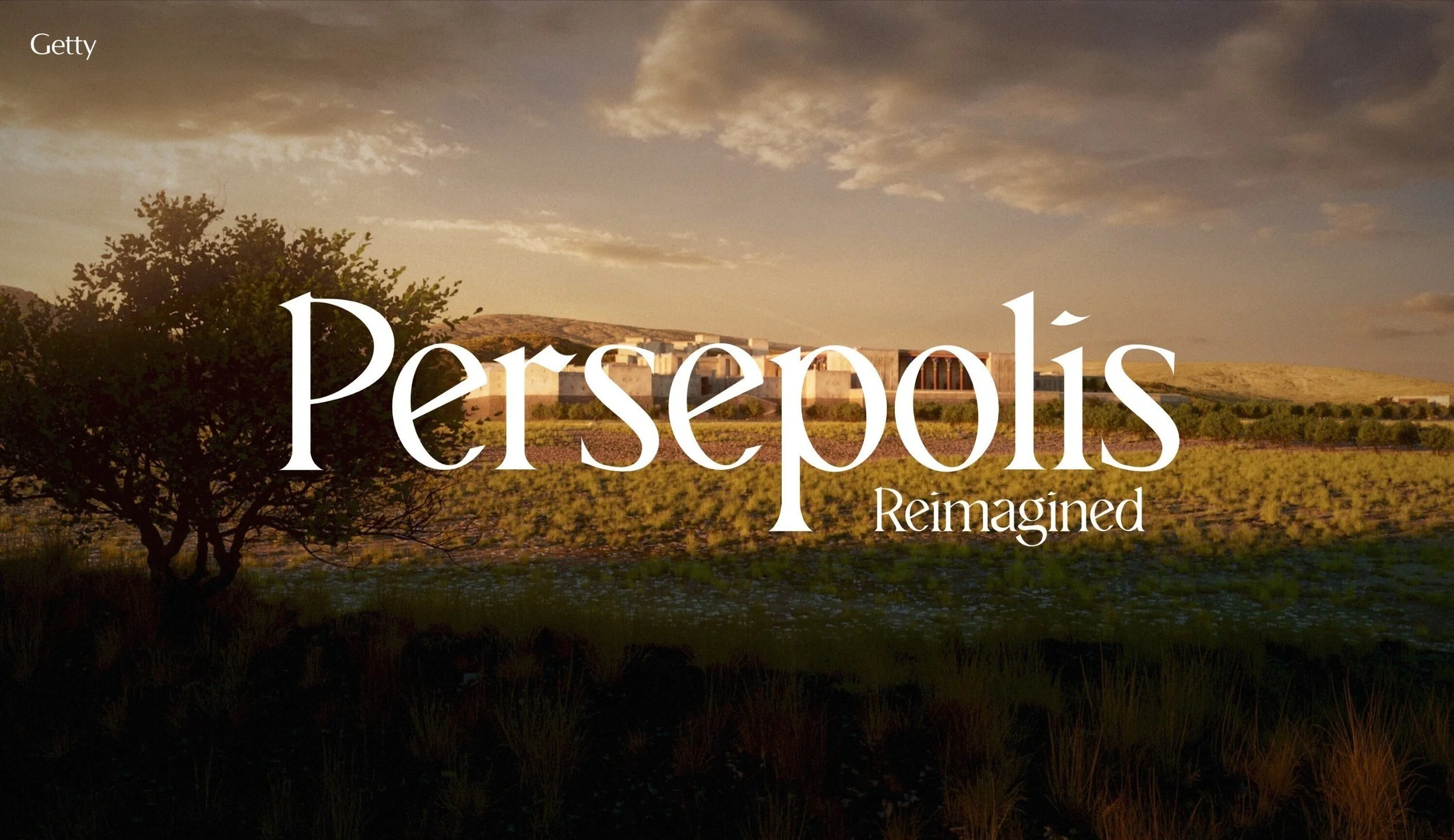 Project Getty Villa Persepolis Reimagined