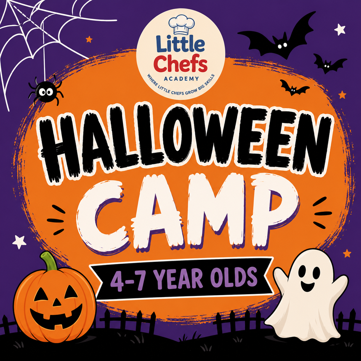 4-7 Year Old Halloween Camp