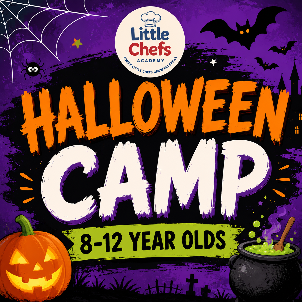 8-12 year old Halloween Camp