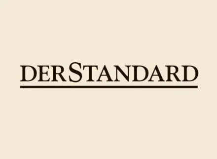 Der Standard-Logo auf beigem Hintergrund