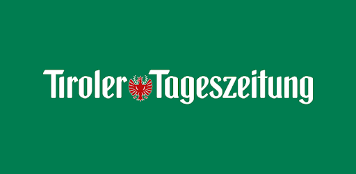 Logo der Tyroler Tageszeitung mit grünem Hintergrund und rot-weißer Wappen in der Mitte.