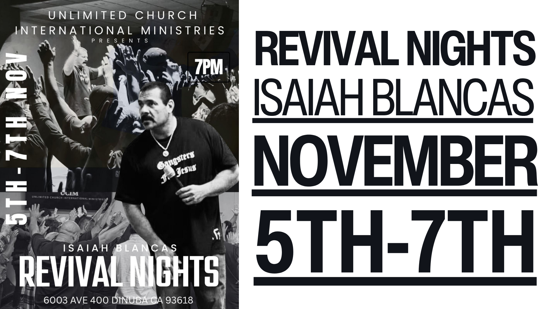 Revival Nights w/ Isaiah Blancas!
