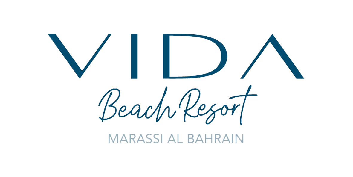 Logo for Vieira Beach Resort in Marassi, Al Bahrain