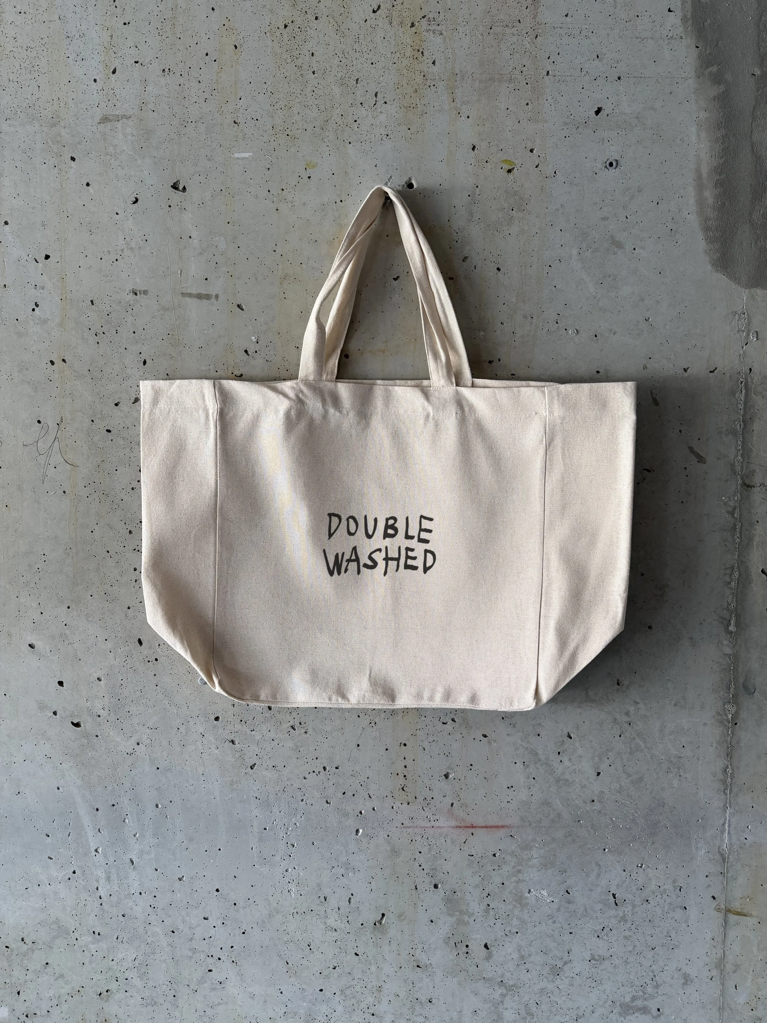 Double Washed Tote Bag