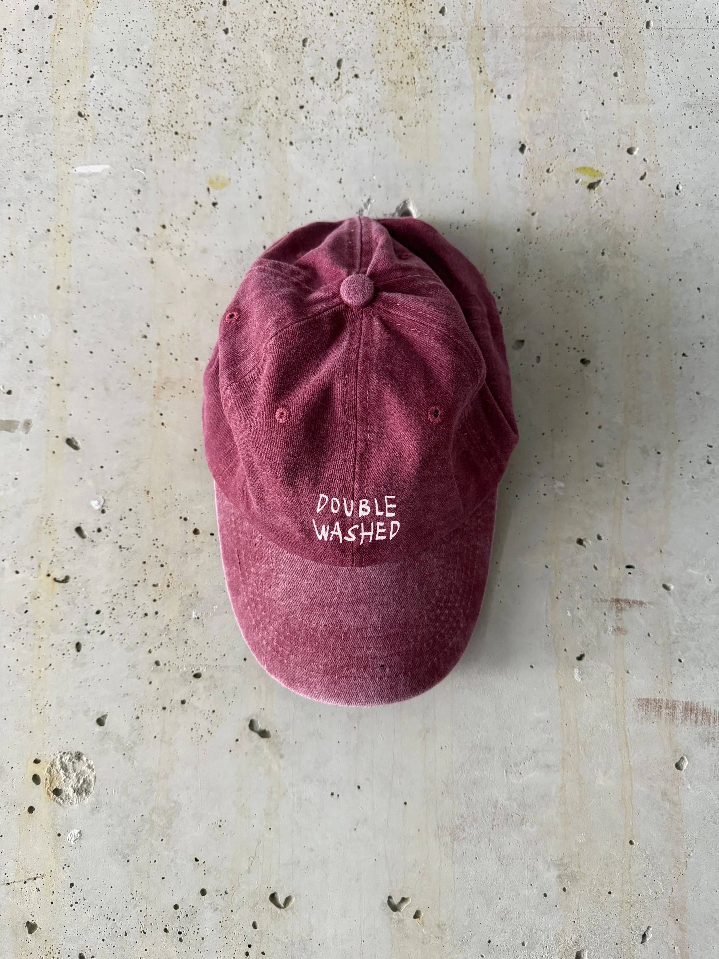 Double Washed Cap