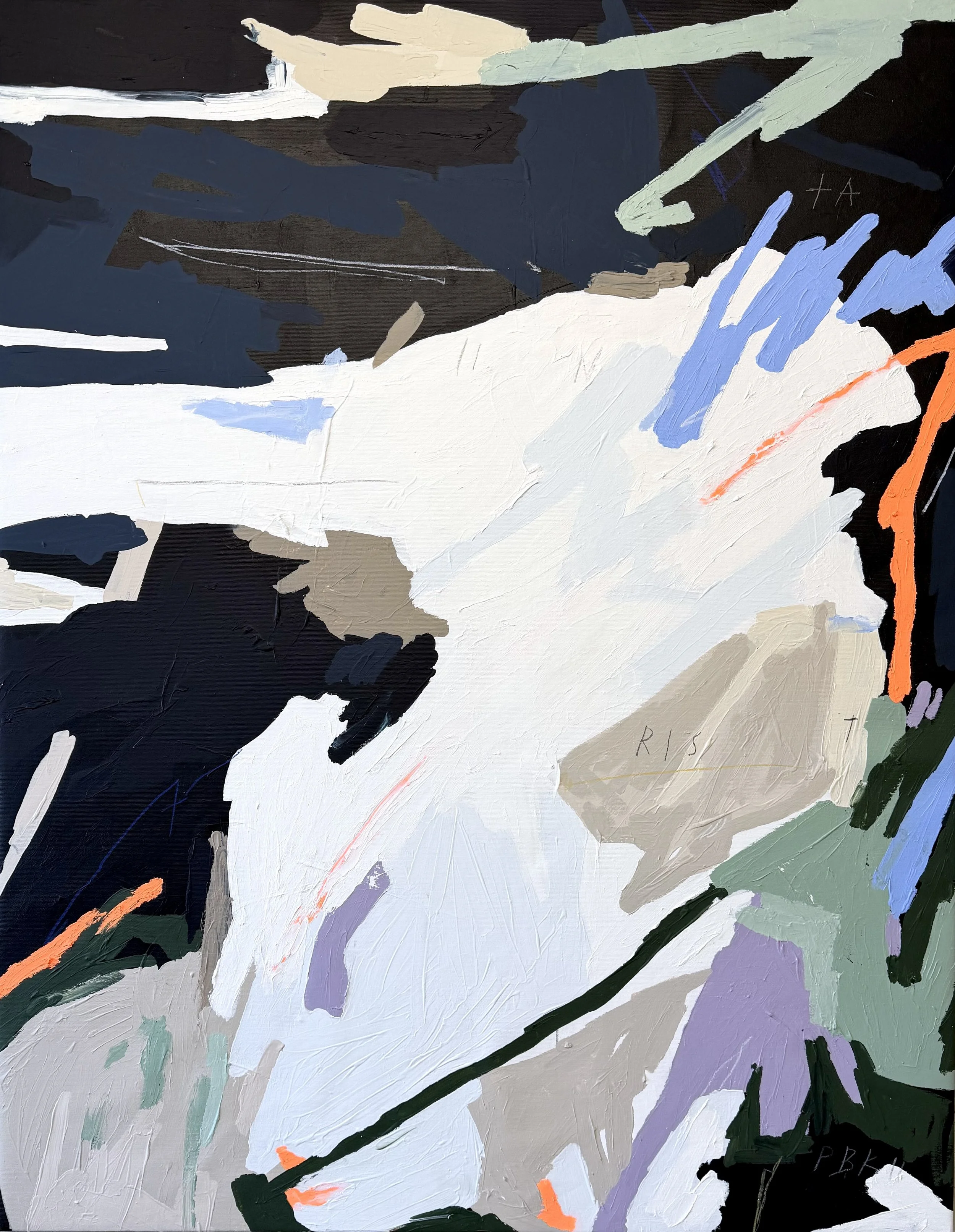 Contemporary Original Abstract Expressionism Painting Huile Fraiche Aura Delamotte Barrera © 2025 Aura Delamotte Barrera, All rights reserved..jpg