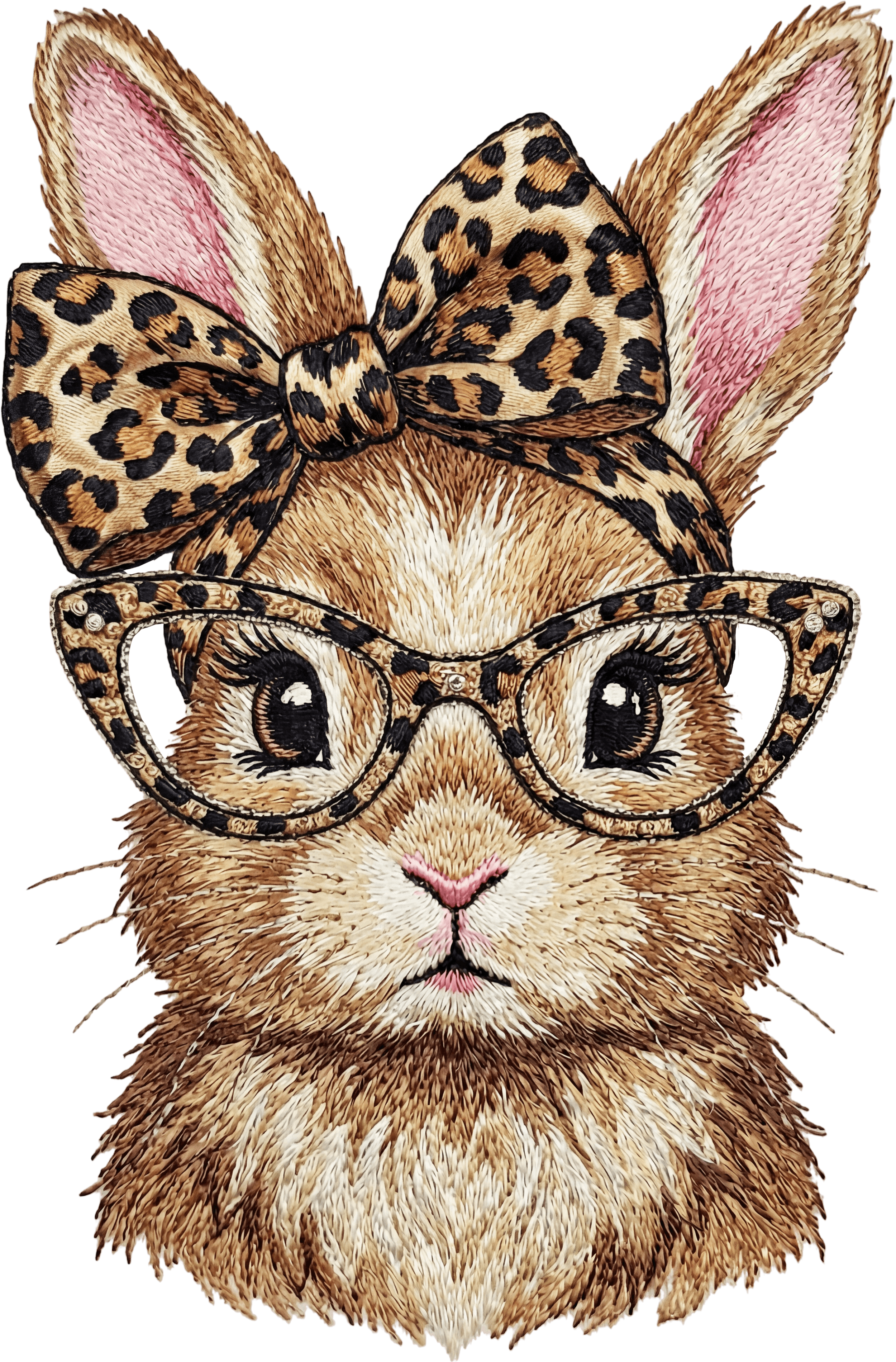 Leopard Luxe Bunny