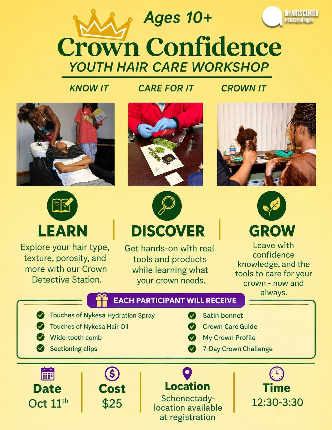 Crown Confidence: Youth Hair Care Workshop