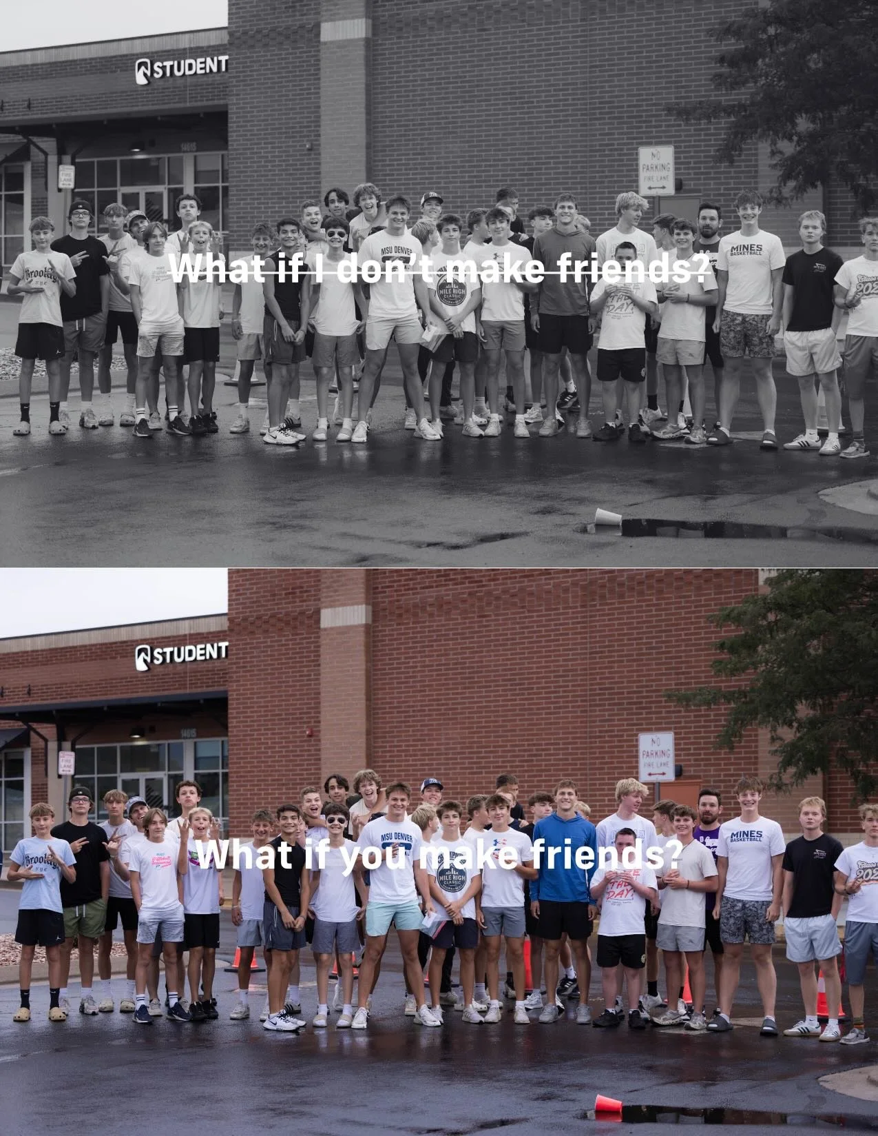 Sometimes showing up is the hardest part, but we know you&rsquo;ll be glad you did🫶🏼

Hope to see you tonight at Student Night! 5-7PM!