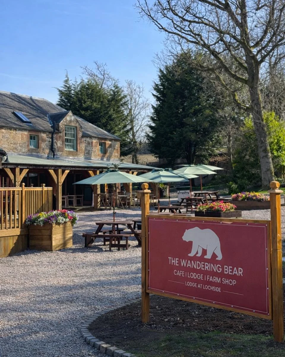 ⭐️ The Wandering Bear ⭐️

Opening Thursday 2nd April at 10am!

We&rsquo;re so excited to introduce The Wandering Bear &ndash; a family-run caf&eacute;, lodge &amp; farm shop, taking over from the much-loved Wee Bear Cafe.

As a family, this is someth