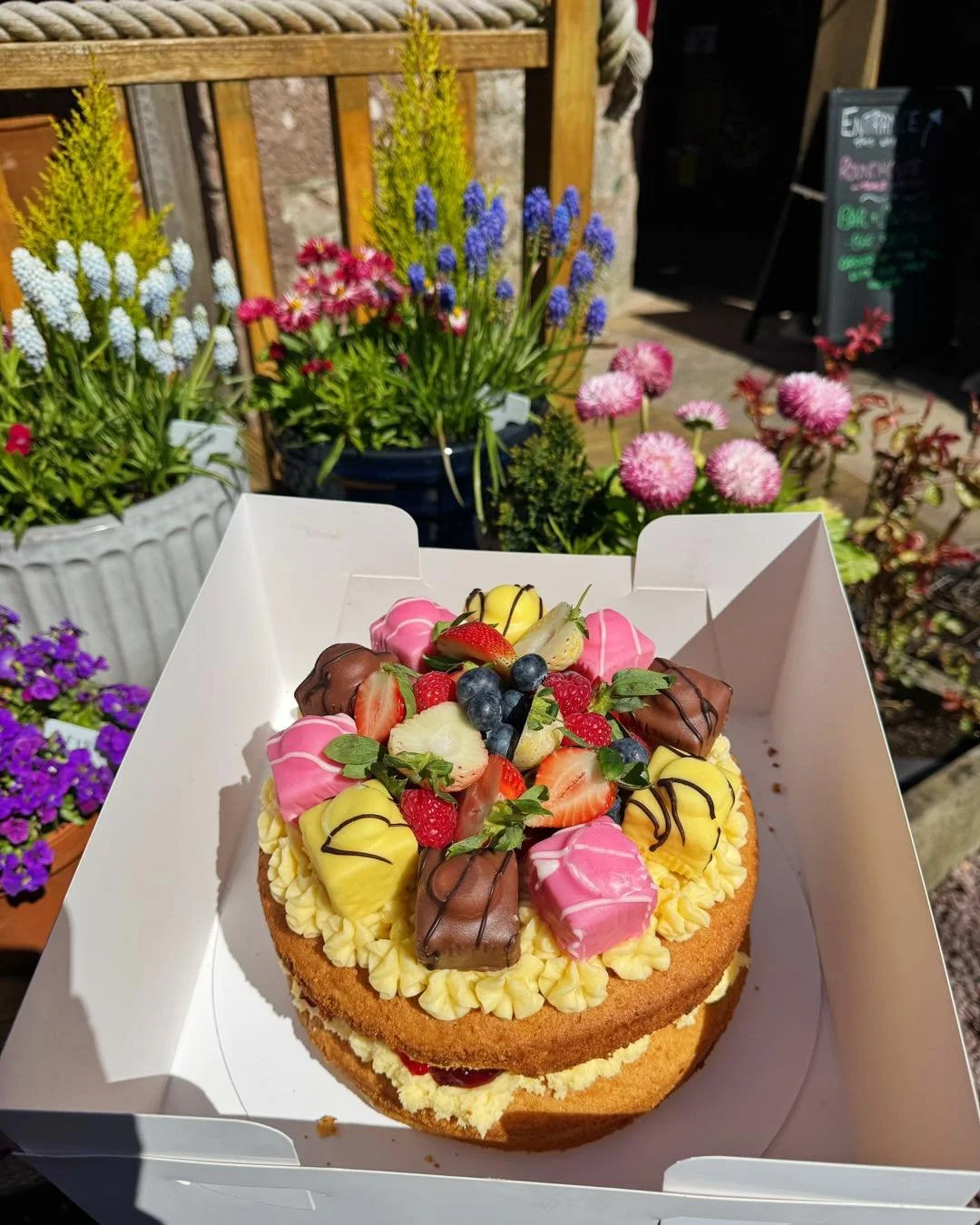 Celebration cakes 🐻🎂

Did you know you can enjoy any of our delicious creations as a whole cake? 

Perfect for birthdays, anniversaries&hellip; or just because 🤍

If you&rsquo;ve had your eye on something from the counter, we can make it extra spe