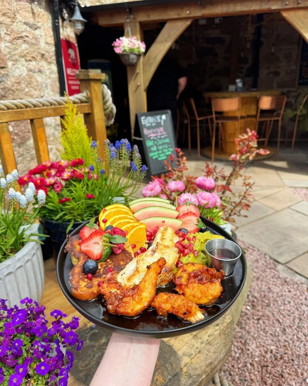 Sweet and savoury 👀🐻

Have you checked out the new dishes on our menu yet?!

This one&rsquo;s quickly becoming a favourite&hellip; and we can definitely see why 🤤

Sweet, savoury and all on one plate &mdash; the best kind of combination.

We&rsquo