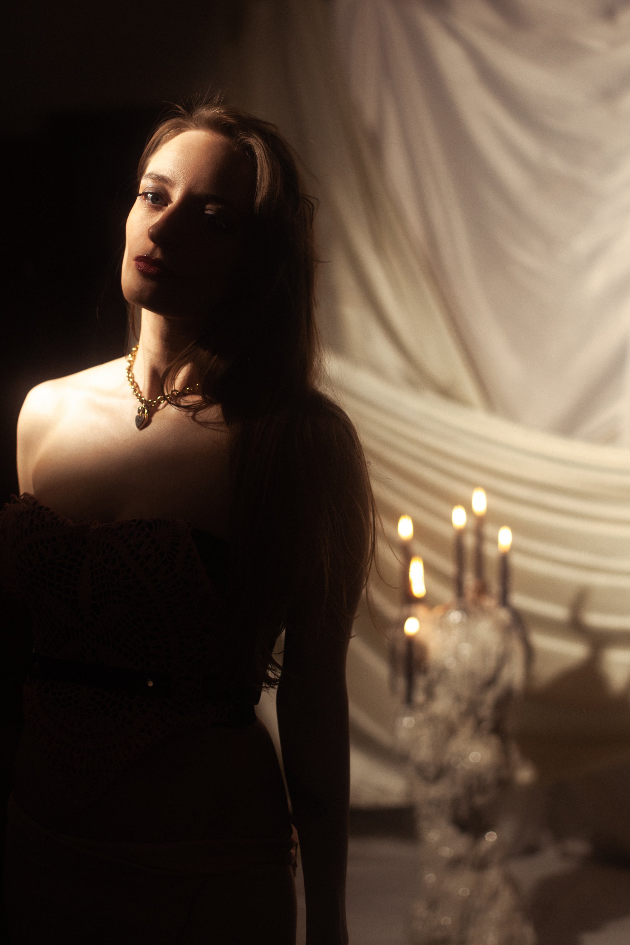 halloween setting with music