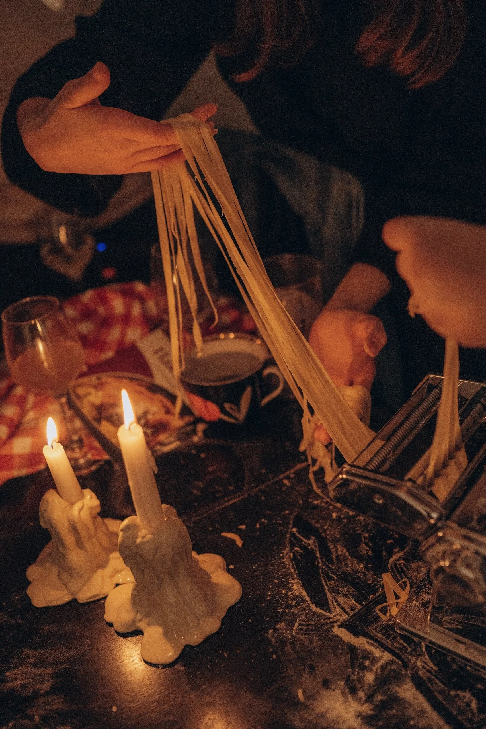 Italian party serving