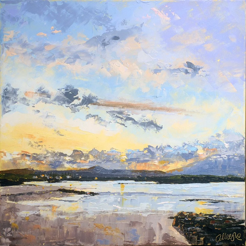 Dusk at Lower Brekish by Alleyne Parry