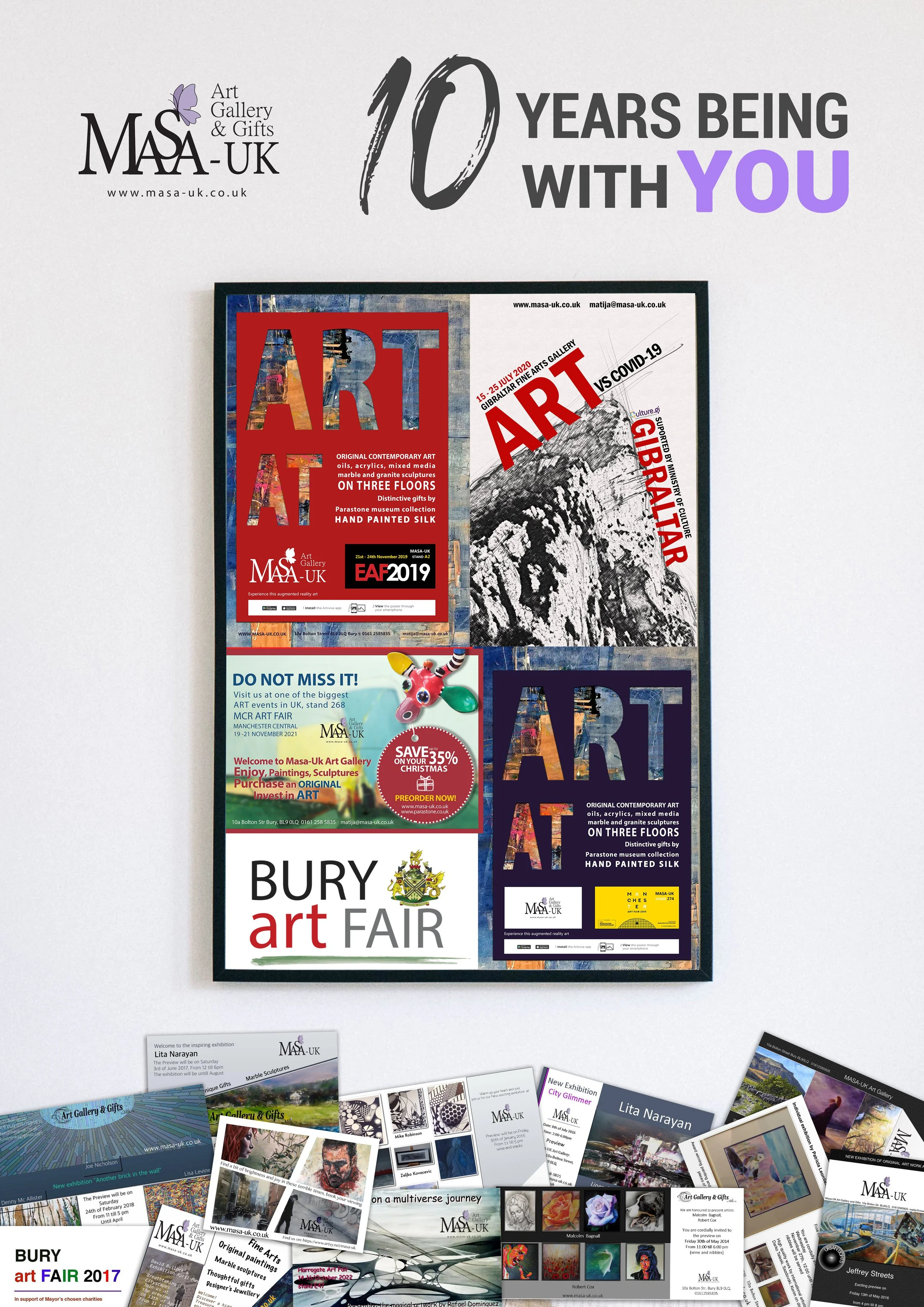 Masa UK Art Gallery Celebrates 10 years of Cultural Enrichment