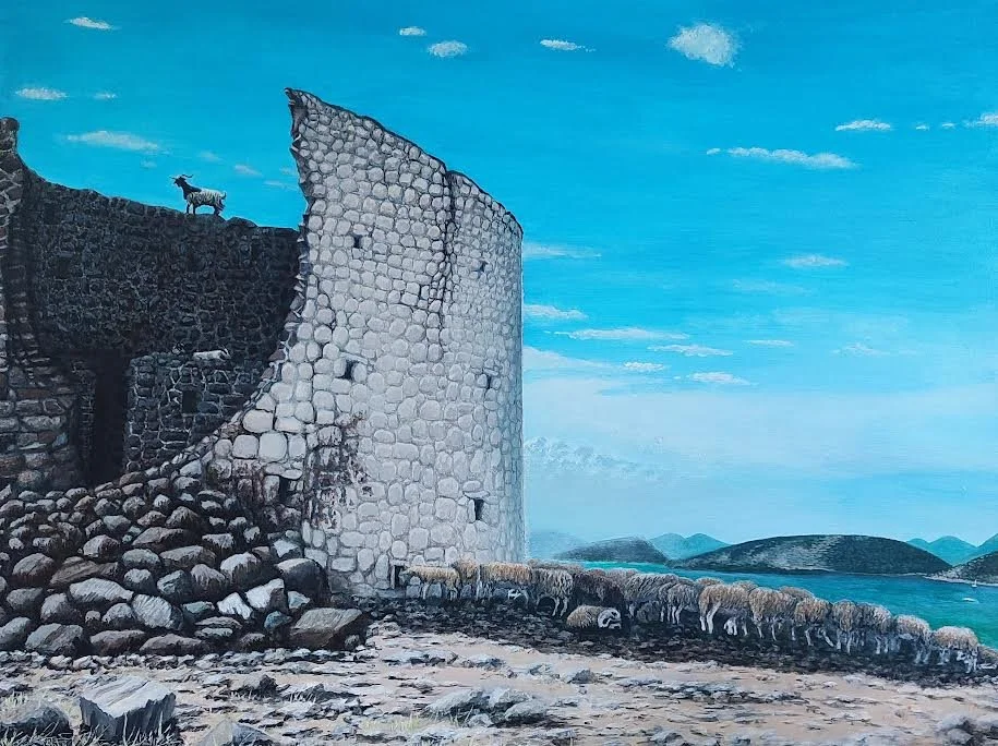 Untamed, Acrylic on canvas, 84x64 cm
