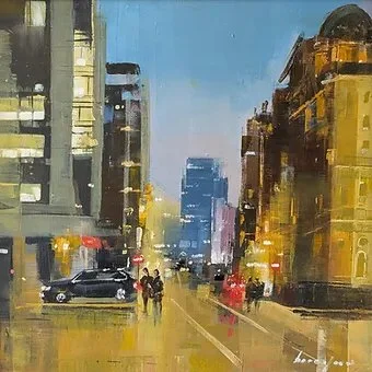 Pick Up From Town, Manchester by Mark Beresford