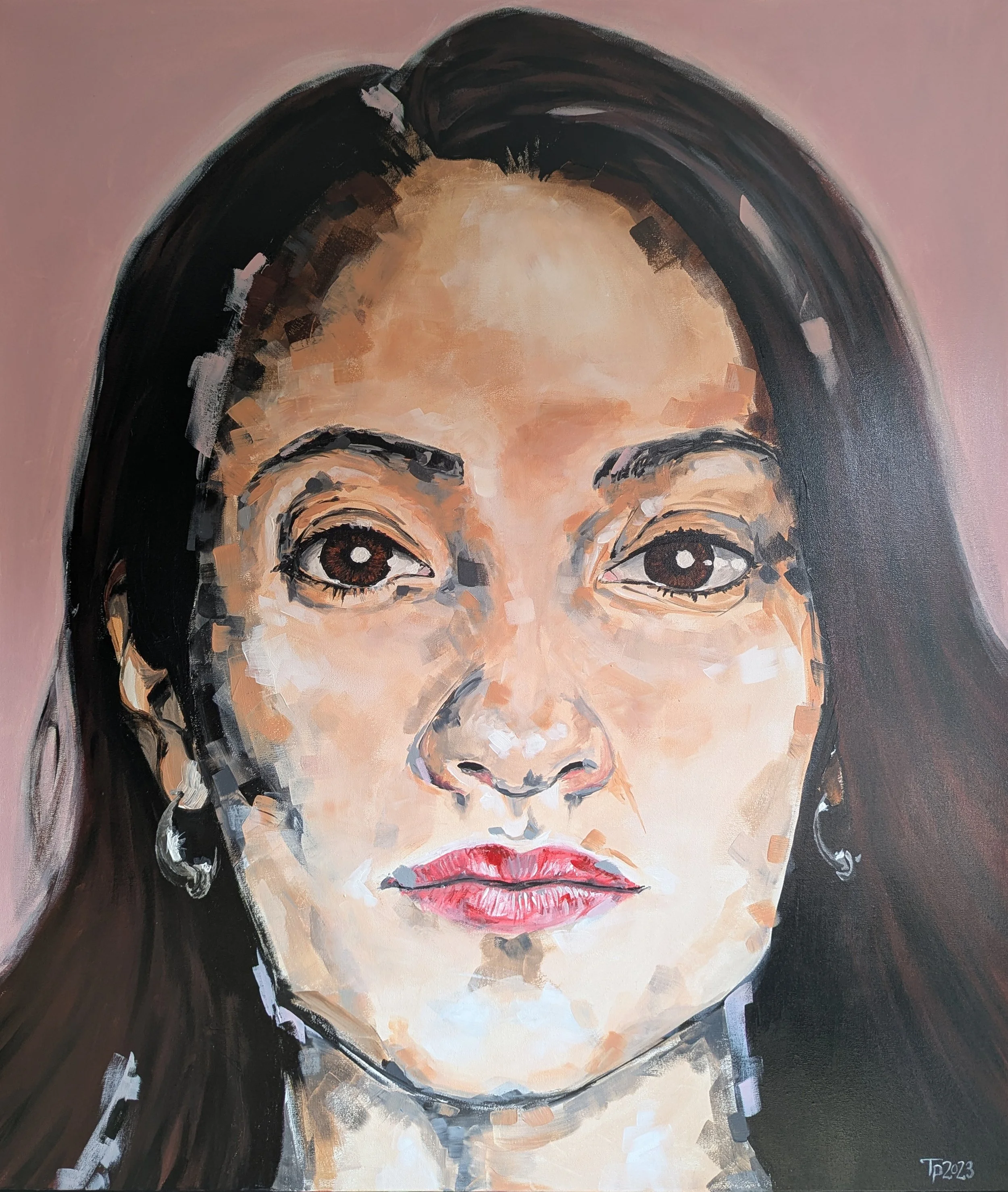 Pink, Thomas Pczycki, acrylic, 120x100cm