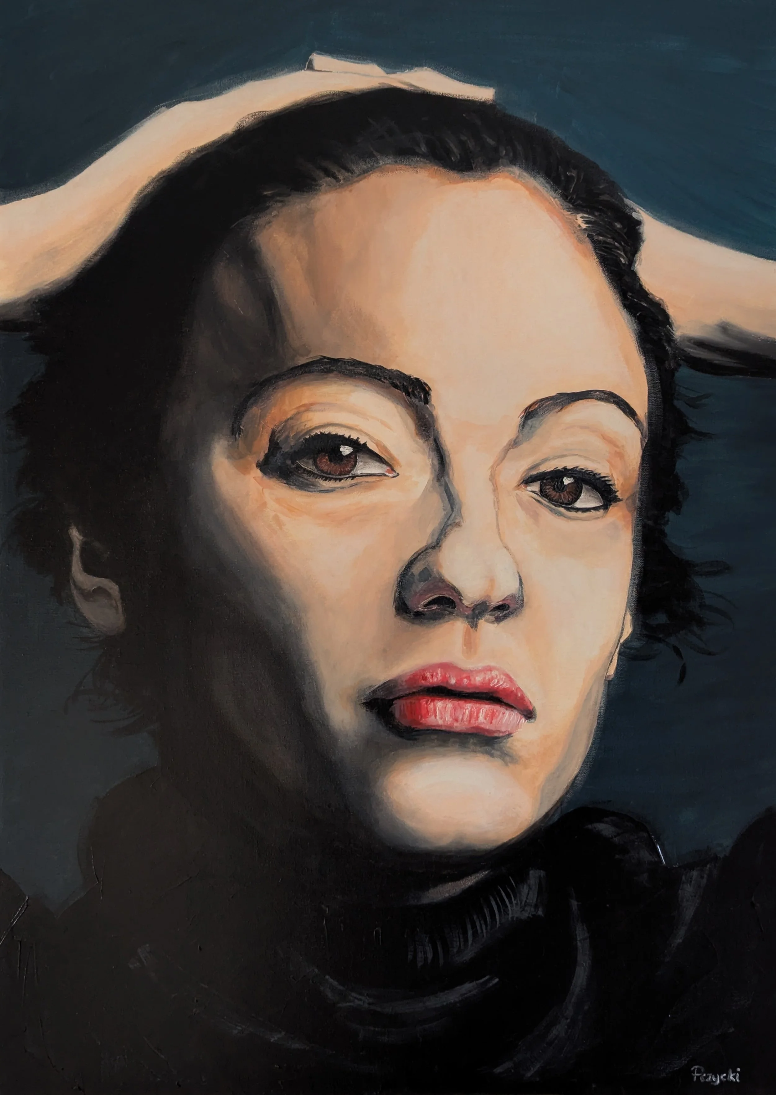 Melissanthi, Acrylic on canvas, 100x70cm