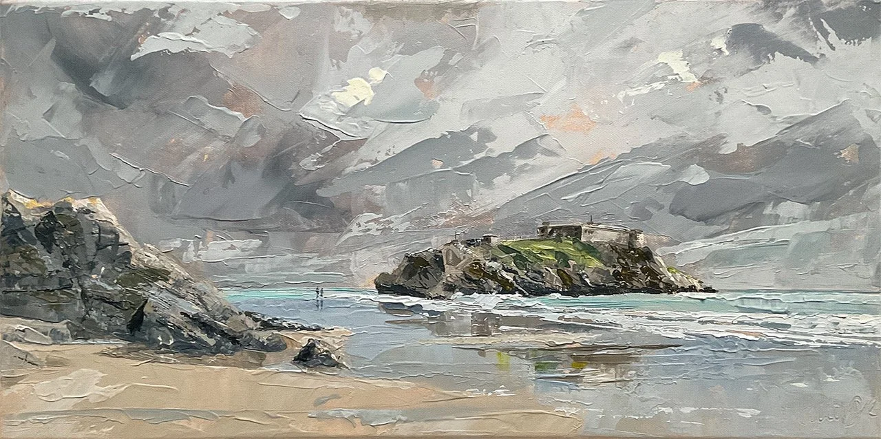 South Beach Tenby by Alleyne Parry